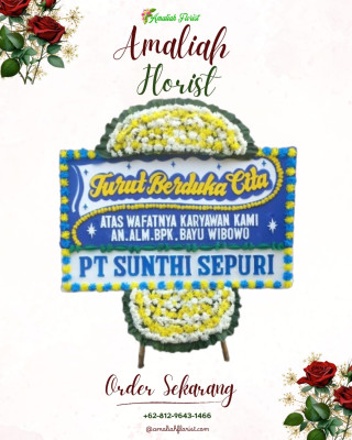 Papan Bunga Duka di Bantan Timur
