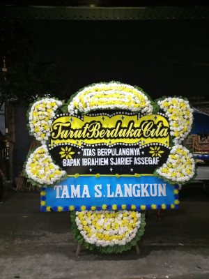 Papan Bunga Duka di Bantan Timur