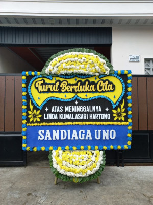 Papan Bunga Duka di Bantan Timur